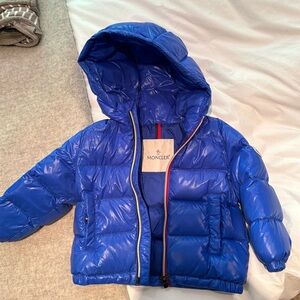 Moncler down certified jacket for 9-12 month old size